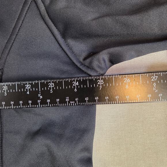 Spyder Men’s XXL Quarter Zip Pullover Black Gray Fleece 229517 Luther Logo - Picture 9 of 16